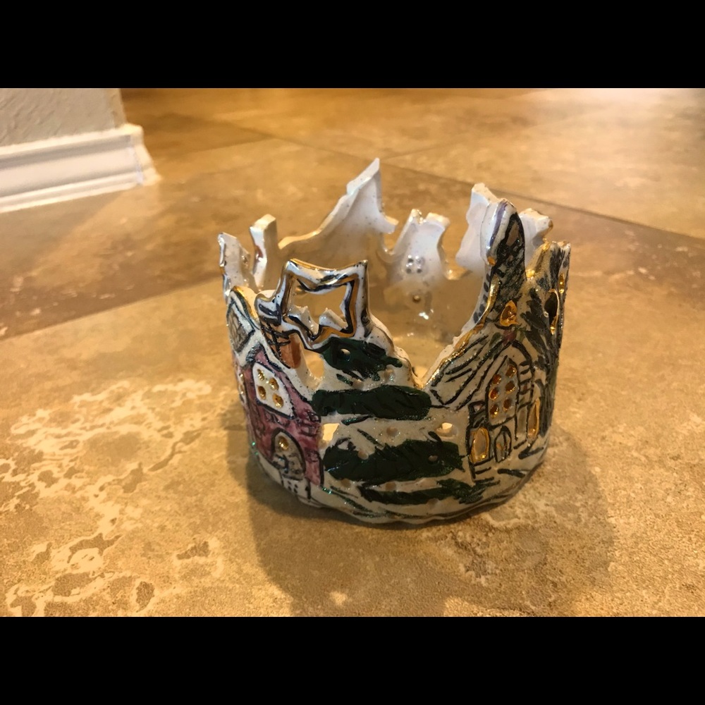 Christmas Candle Holder